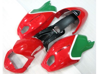 Carenagem Ducati Monster 696 2008-2012 - Vermelho Verde Monster