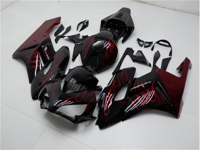 Carenagem Honda CBR 1000RR 2004-2005 - Vermelho Preto