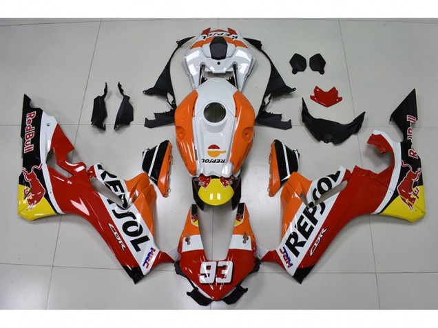 Carenagem Honda CBR 1000RR 2017-2023 - Repsol 93 Red Bull