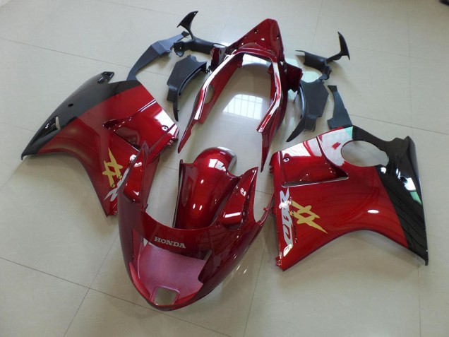 Carenagem Honda CBR 1100 XX 1996-2007 - Doce Vermelho Preto Estilo OEM