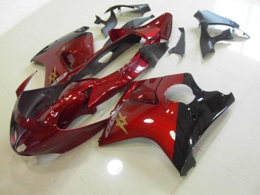 Carenagem Honda CBR 1100 XX Blackbird 1996-2007 - Vermelho Pretobird