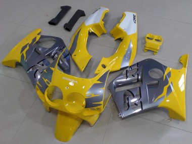 Carenagem Honda CBR 250RR MC19 1988-1989 - Cinzento Amarelo