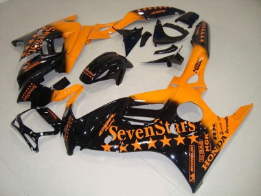 Carenagem Honda CBR 600 F3 1995-1998 - Preto Laranja SevenStars