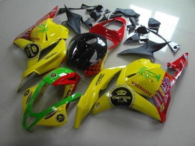 Carenagem Honda CBR 600RR 2009-2012 - Amarelo Corona Extra