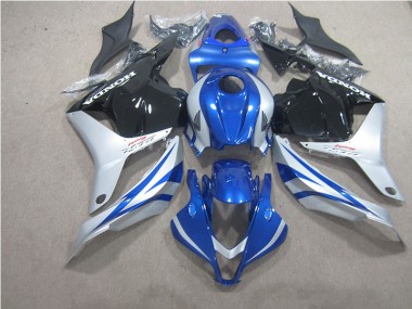 Carenagem Honda CBR 600RR 2009-2012 - Azul Prata Preto