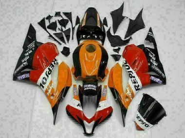 Carenagem Honda CBR 600RR 2009-2012 - Laranja Repsol