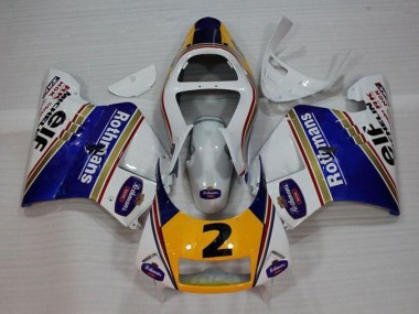 Carenagem Honda NSR 250 MC28 P4 1994-1996 - Branco Azul Amarelo