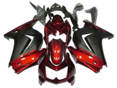 Carenagem Kawasaki EX250 2008-2012 - Vermelho Cinzento