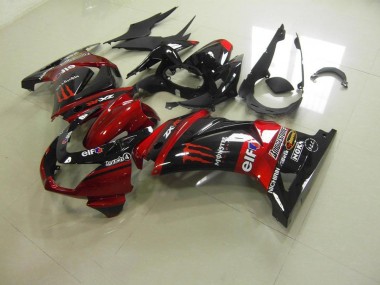 Carenagem Kawasaki ZX 250R 2008-2012 - Doce Vermelho Monster