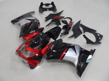 Carenagem Kawasaki ZX 250R 2008-2012 - Doce Vermelho Preto Prata