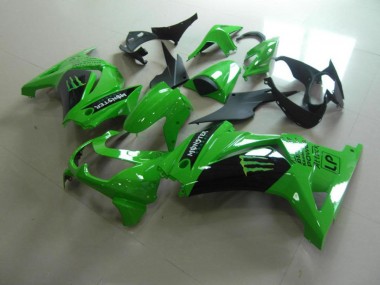 Carenagem Kawasaki ZX 250R 2008-2012 - Novo Verde Monster