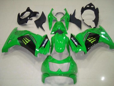 Carenagem Kawasaki ZX 250R 2008-2012 - Verde Monster