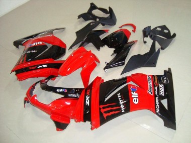 Carenagem Kawasaki ZX 250R 2008-2012 - Vermelho Monster