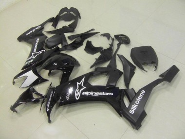 Carenagem Kawasaki ZX10R 2008-2010 - Preto Silkolene