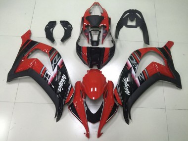 Carenagem Kawasaki ZX10R 2016-2019 - Preto Vermelho Ninja