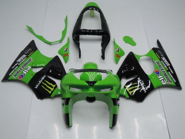 Carenagem Kawasaki ZX6R 2000-2002 - Verde Monster