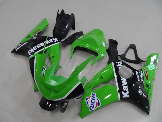 Carenagem Kawasaki ZX6R 2003-2004 - Verde Fuchs