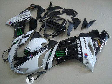 Carenagem Kawasaki ZX6R 2007-2008 - Branco Monster