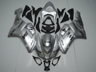 Carenagem Kawasaki ZX6R 2007-2008 - Prata West