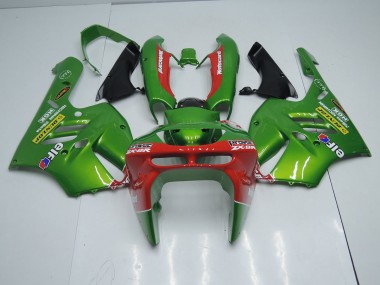 Carenagem Kawasaki ZX9R 1994-1997 - Verde Vermelho