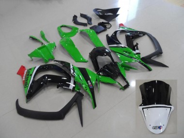 Carenagem & Plástico Kawasaki ZX10R 2011-2015 - Verde & Preto