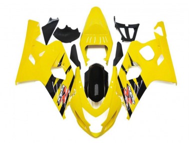 Carenagem & Plástico Suzuki GSXR 600 / 750 K4 2004-2005 - Amarelo Preto