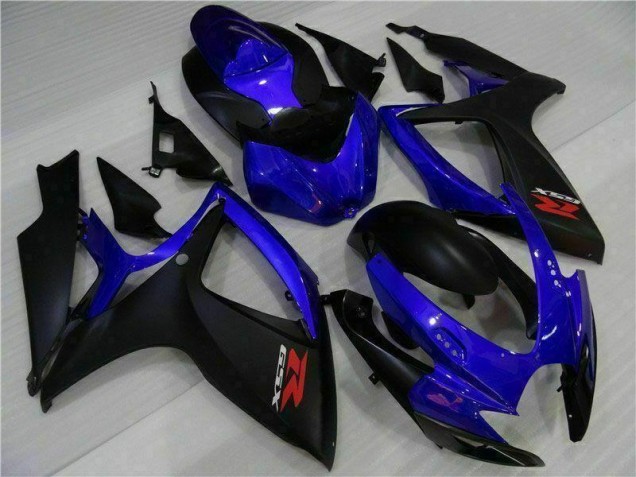 Carenagem & Plástico Suzuki GSXR 600 / 750 K6 2006-2007 - Azul Preto