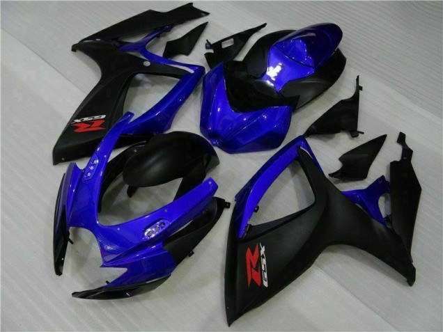 Carenagem & Plástico Suzuki GSXR 600 / 750 K6 2006-2007 - Azul Preto