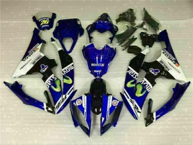 Carenagem & Plástico Yamaha R6 2008-2016 - Branco Azul