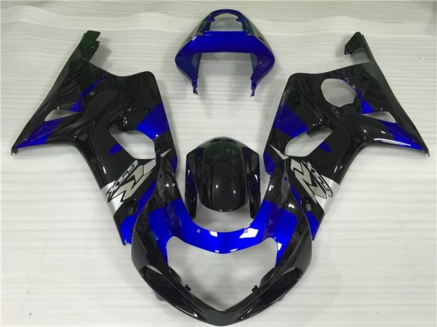 Carenagem Suzuki GSXR 1000 K1 2000-2002 - Azul Preto