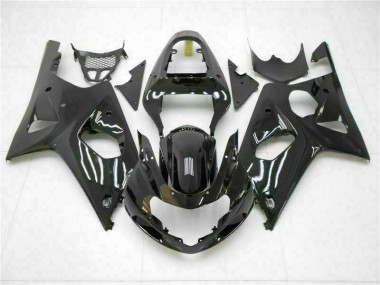 Carenagem Suzuki GSXR 1000 K1 2000-2002 - Preto Brilhante