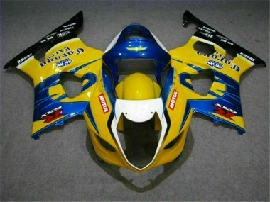 Carenagem Suzuki GSXR 1000 K3 2003-2004 - Amarelo Azul