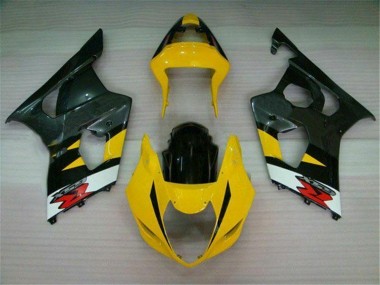 Carenagem Suzuki GSXR 1000 K3 2003-2004 - Amarelo Preto