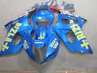 Carenagem Suzuki GSXR 1000 K3 2003-2004 - Azul Amarelo Rizla