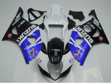 Carenagem Suzuki GSXR 1000 K3 2003-2004 - Azul Branco & Preto