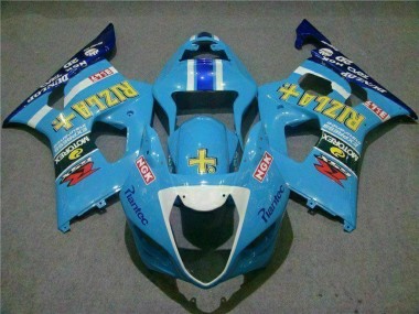 Carenagem Suzuki GSXR 1000 K3 2003-2004 - Azul