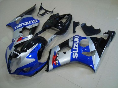 Carenagem Suzuki GSXR 1000 K3 2003-2004 - Azul Prata