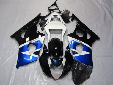 Carenagem Suzuki GSXR 1000 K3 2003-2004 - Azul Preto Branco