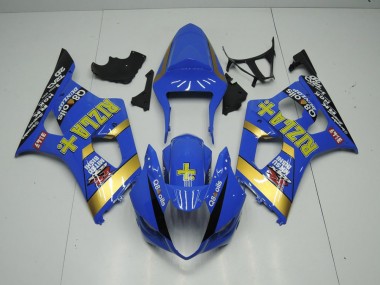 Carenagem Suzuki GSXR 1000 K3 2003-2004 - Azul Rizla