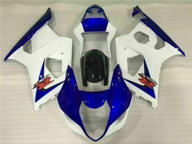 Carenagem Suzuki GSXR 1000 K3 2003-2004 - Branco Azul