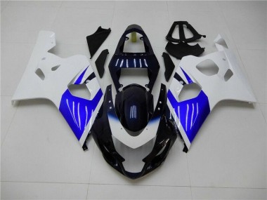 Carenagem Suzuki GSXR 600 / 750 K4 2004-2005 - Branco Azul