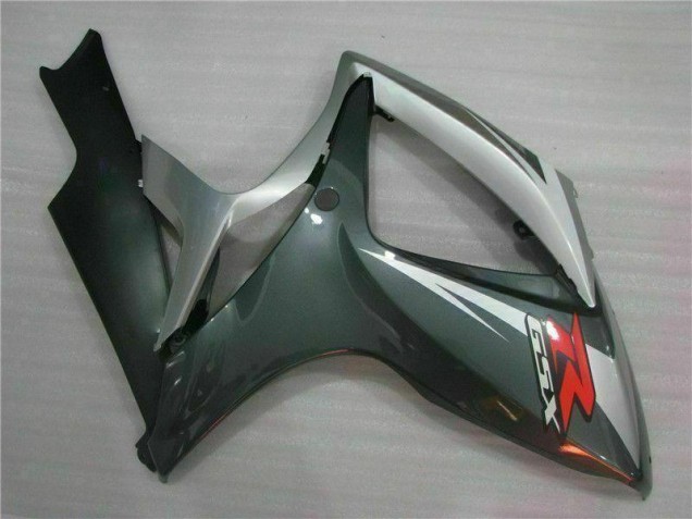 Carenagem Suzuki GSXR 600 / 750 K6 2006-2007 - Prata Preto