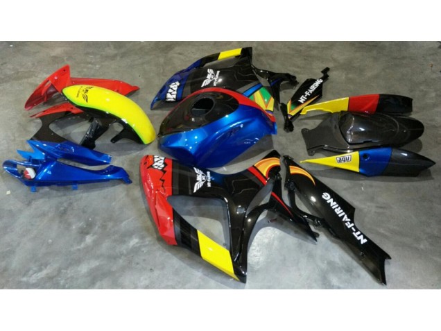 Carenagem Suzuki GSXR 600 / 750 K6 2006-2007 - Vermelho Azul