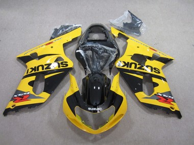 Carenagem Suzuki GSXR 600 K1 K2 K3 2001-2003 - Amarelo Preto