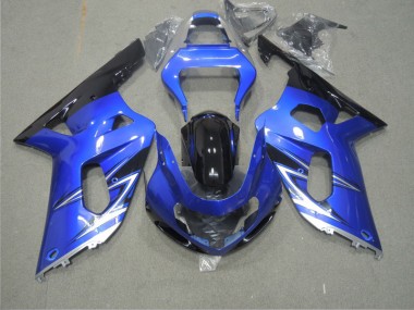 Carenagem Suzuki GSXR 600 K1 K2 K3 2001-2003 - Azul