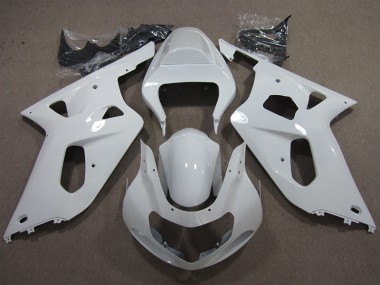 Carenagem Suzuki GSXR 600 K1 K2 K3 2001-2003 - Branco