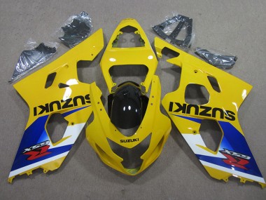 Carenagem Suzuki GSXR 600 K4 2004-2005 - Amarelo Azul