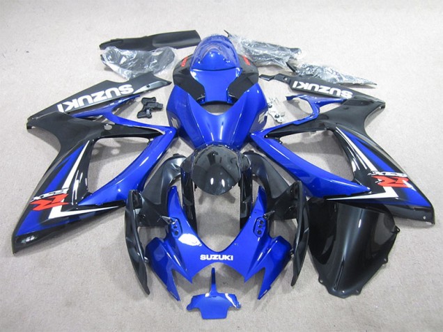 Carenagem Suzuki GSXR 600 K6 2006-2007 - Preto Azul