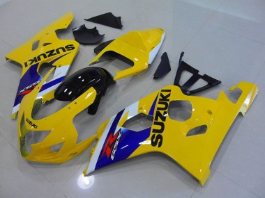 Carenagem Suzuki GSXR 750 K4 2004-2005 - Amarelo Azul