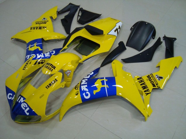 Carenagem Yamaha R1 2002-2003 - Azul Amarelo